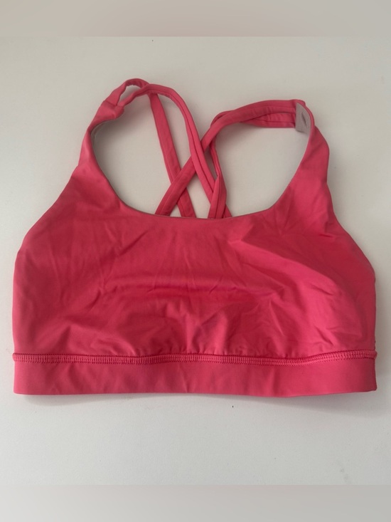 Lululemon Coral Pink Energy Bra - Picture 3 of 7